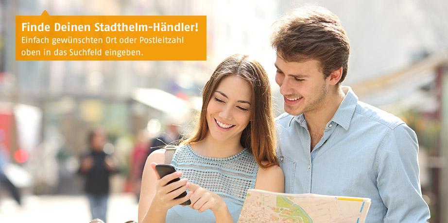 Finde Deinen Stadthelm-Händler! © Antonio Guillem  shutterstock.com